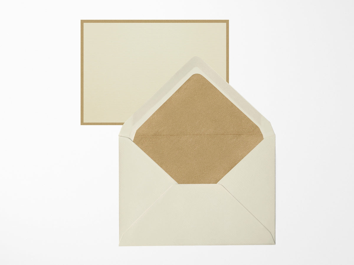 Original Crown Mill Flat Notes with Border - Boxed Set of 25