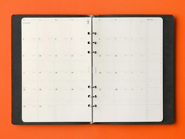 PLOTTER Refill Monthly Schedule Refill 2027 - A5 Size