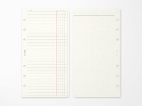 PLOTTER Refill Monthly Schedule Refill 2027 - Bible Size