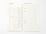 PLOTTER Refill Monthly Schedule Refill 2027 - Bible Size