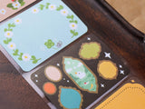 Paper Roll Labels - Retro Frames