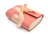 Peach Blossom One of a Kind Leather Journal