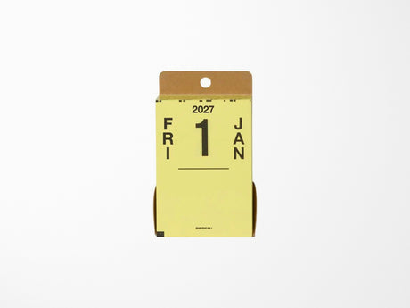 Penco Memo Block 2027 Calendar