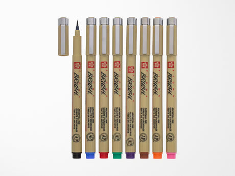 Pigma Sketch Brush Pens 8 Pack