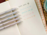 Pilot Frixion Waai Erasable Gel Pens - Set of 5