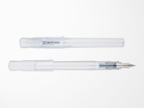 Pilot Kakuno Fountain Pen - Extra Fine - Clear Barrel