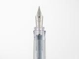 Pilot Kakuno Fountain Pen - Extra Fine - Clear Barrel