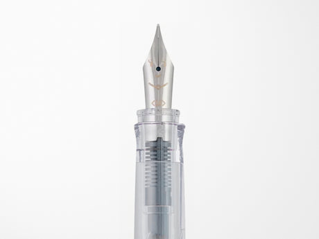 Pilot Kakuno Fountain Pen - Extra Fine - Clear Barrel