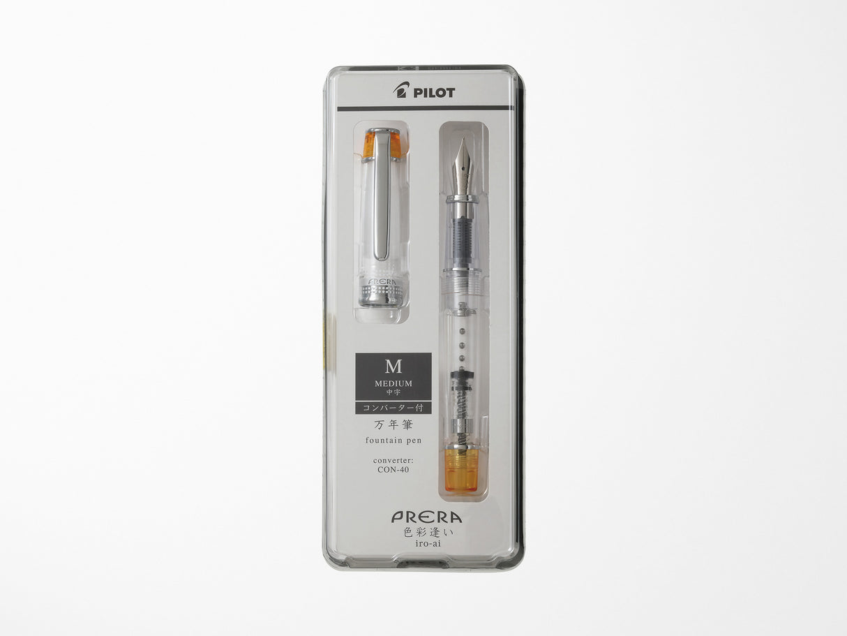 Pilot Prera Fountain Pen - Orange