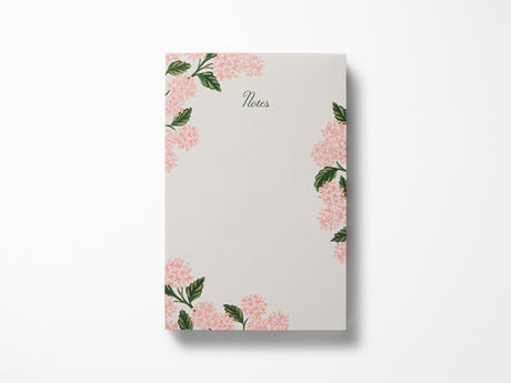Pink Hydrangea Notepad