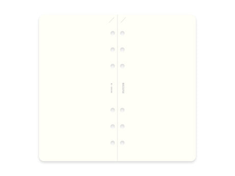 PLOTTER Refill Memo Pad Plain - Bible Size