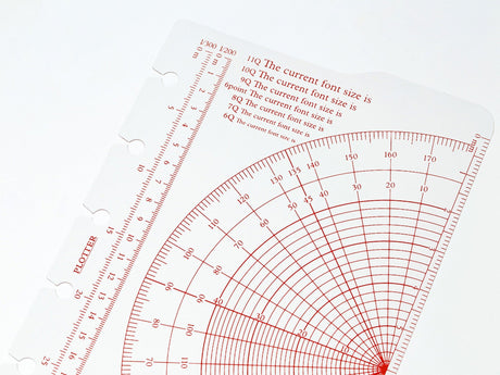 PLOTTER Ruler Pad - Mini Size