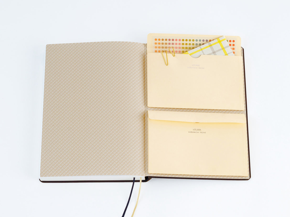 Pocket Envelope for A6 Size Hobonichi Techo