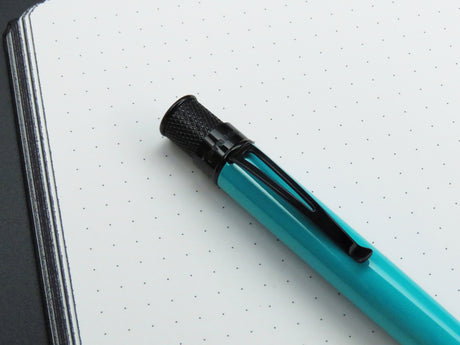 Retro 51 Tornado Rollerball Pen - Stealth Lacquer Deep Aqua