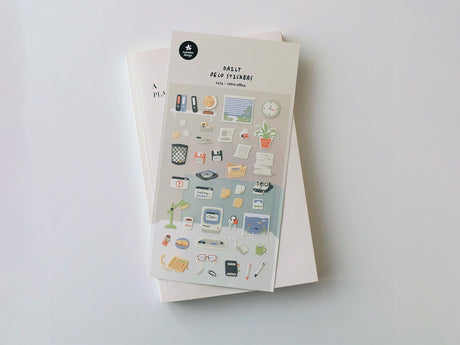 Retro Office Sticker Sheet 1174