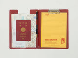 Retro Vinyl Clipboard Folder