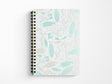 Rokkaku Cat Art Collection Ring Notebook - Fish
