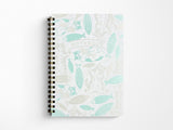 Rokkaku Cat Art Collection Ring Notebook - Fish