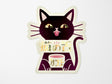 Rokkaku x ObiWan Sticker - Cat's Tongue Cafe