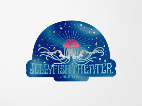Rokkaku x ObiWan Sticker - Jellyfish Theater