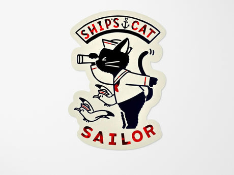 Rokkaku x ObiWan Sticker - Ship's Cat