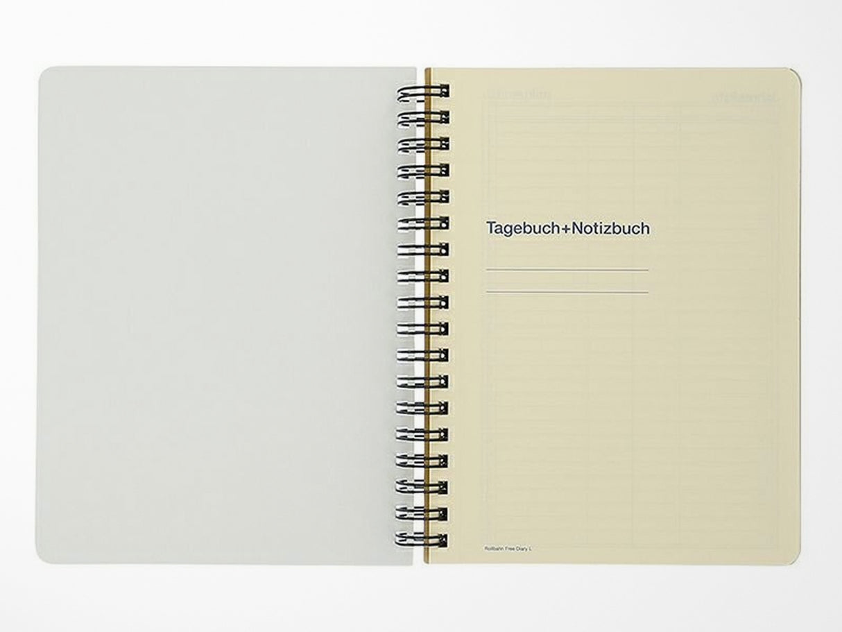 Rollbahn Free Diary 365 - Yellow