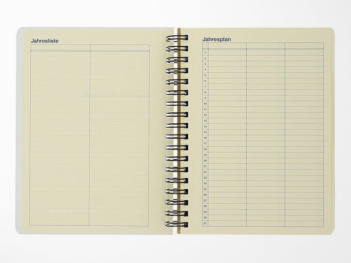 Rollbahn Free Diary 365 - Yellow
