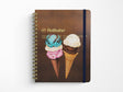 Rollbahn Ice Cream Spiral Notebook