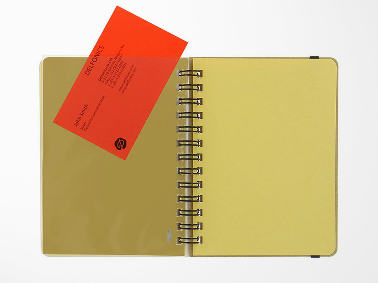 Rollbahn Spiral Notebook - Metallic Polarized