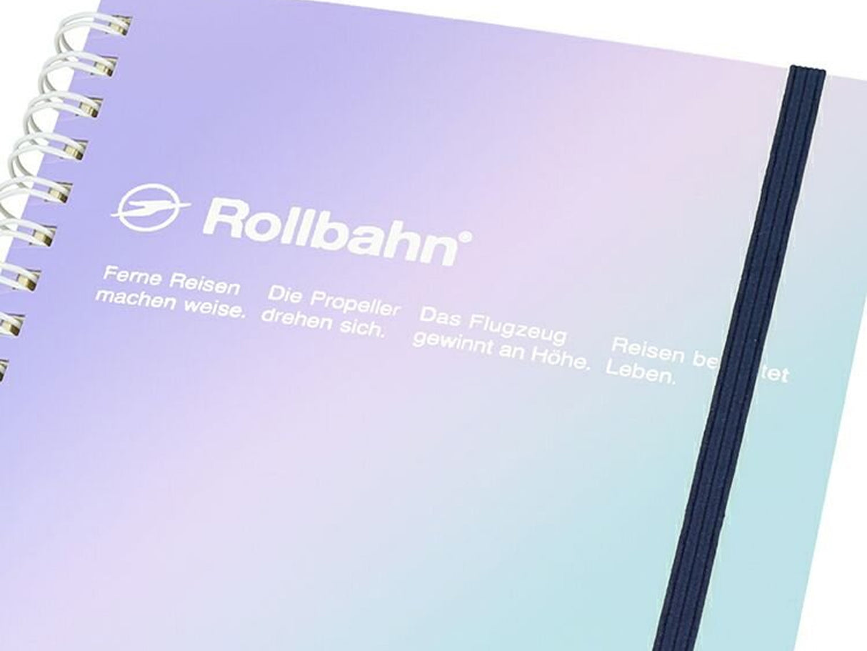 Rollbahn Spiral Notebook - Metallic Polarized