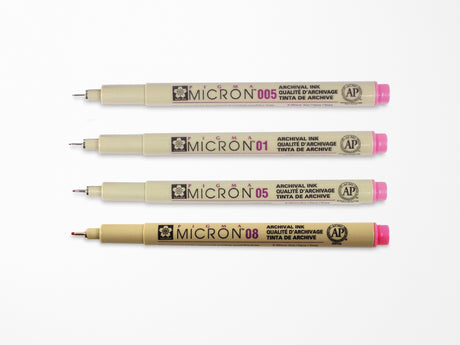 Rose Pigma Micron Pen