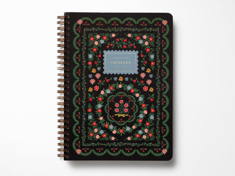 Rosette Spiral Notebook