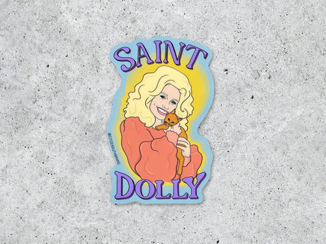 Saint Dolly Vinyl Sticker