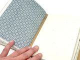 Silver Dollar One of a Kind Leather Journal