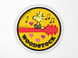 Singing Woodstock Vinyl Sticker