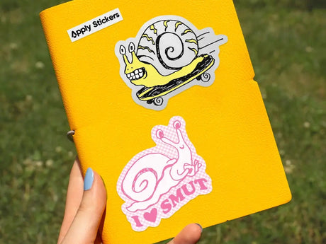 Skater Snail Vinyl Sticker