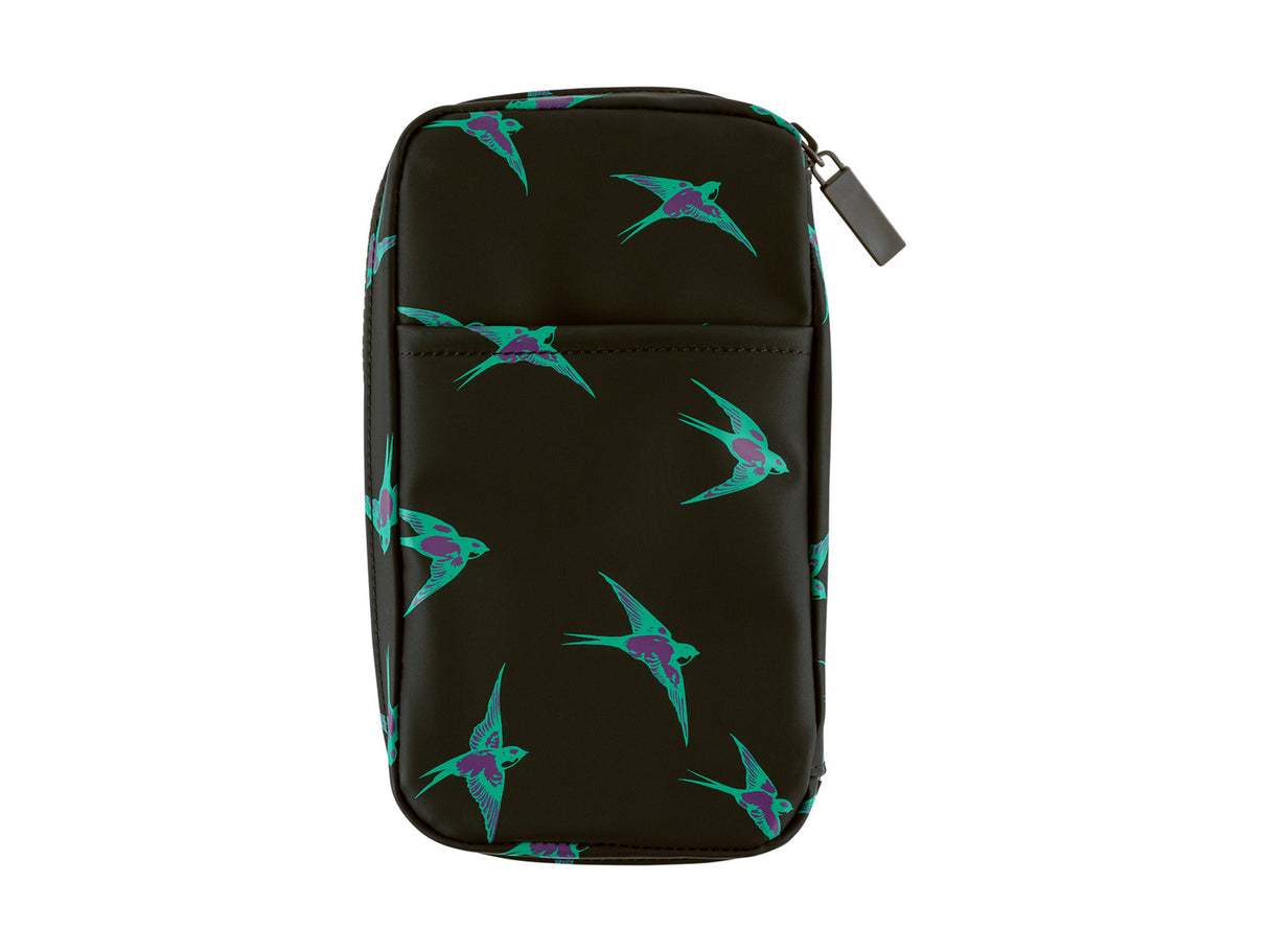 Small Drawer Pouch - Natal Design: Lucky Swallow