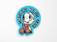 Snoopy's Book Club Vinyl Sticker