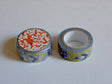 TEN to SEN Washi Tape - Bird Blue