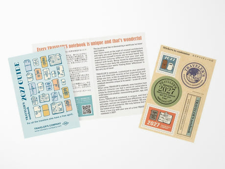 TRAVELER'S Notebook 2027 Monthly - Passport Size