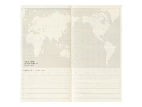 TRAVELER'S Notebook 2027 Monthly - Regular Size