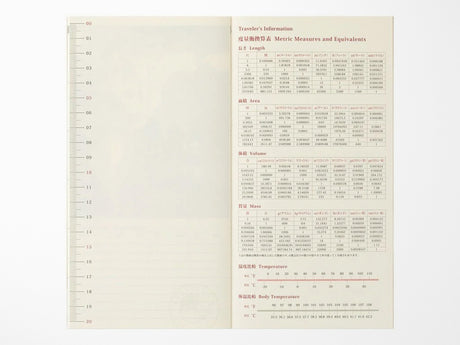 TRAVELER'S Notebook 2027 Monthly - Regular Size