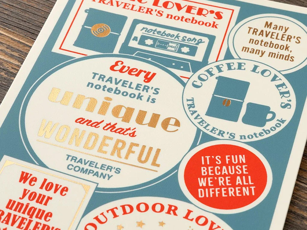 TRAVELER'S Notebook 2027 Plastic Sheet - Regular Size