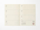 TRAVELER'S Notebook 2027 Weekly + Memo - Passport Size