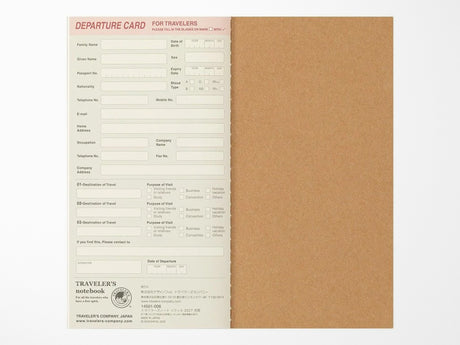 TRAVELER'S Notebook 2027 Weekly + Memo - Regular Size