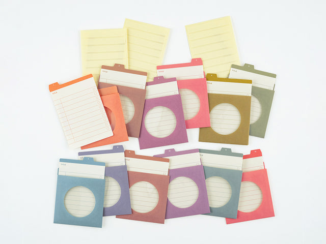 TSUKI no IRO: 12 Month Index Pockets
