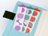 TSUKI no IRO: Bookmark-Style Foil-Pressed Stickers