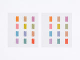 TSUKI no IRO Index Stickers