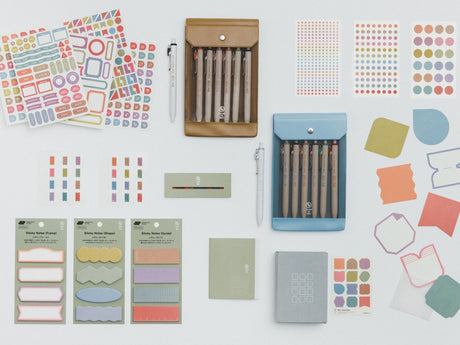 TSUKI no IRO Sticky Notes - Shape