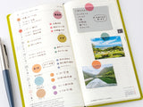 TSUKI no IRO Transparent Dot Stickers - 6mm